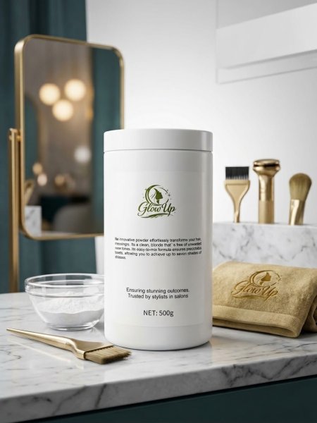 بلندر بودرة سحب لون الشعر الابيض  (Bleaching Powder)